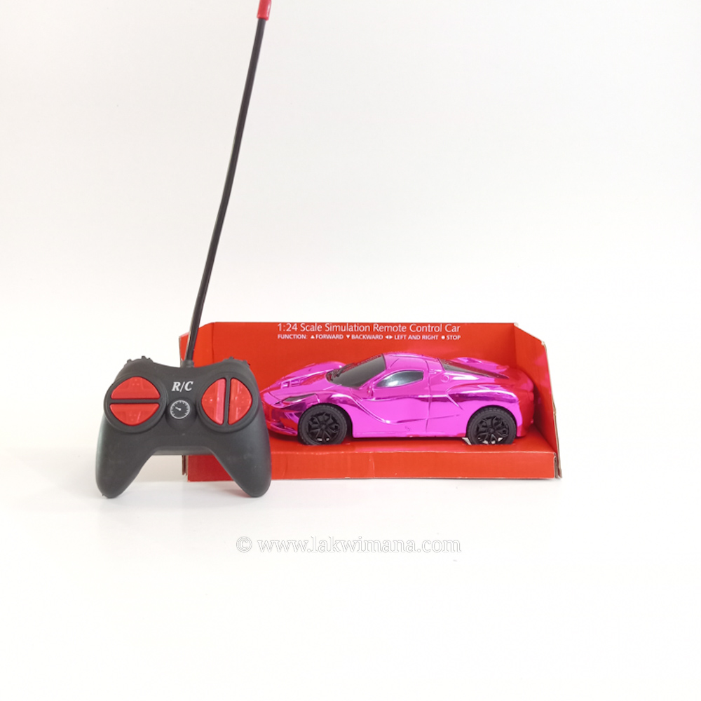 Remote Control Pink Shine Car
